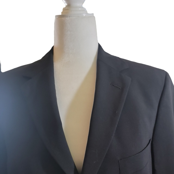 Hugo Boss Jacket Mens 36/S Black Wool Officewear Party Suit Coat - Picture 5 of 9